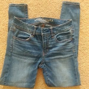 American Eagle Super stretch jeggings